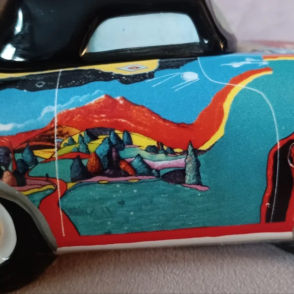 RARE Vintage Vandor JANIS JOPLIN Porsche 356 MUSIC BOX...Plays Mercedes-Benz - Picture 10 of 10